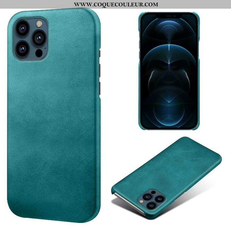 Coque iPhone 13 Pro Max Effet Cuir KSQ