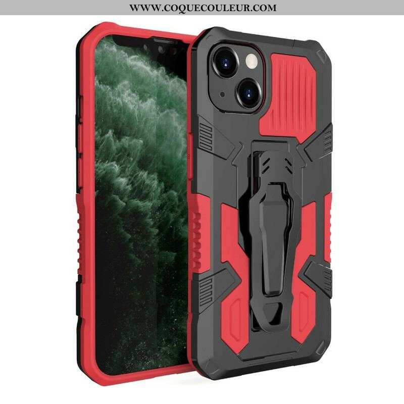 Coque iPhone 13 Pro Max Robot avec Pince Ceinture