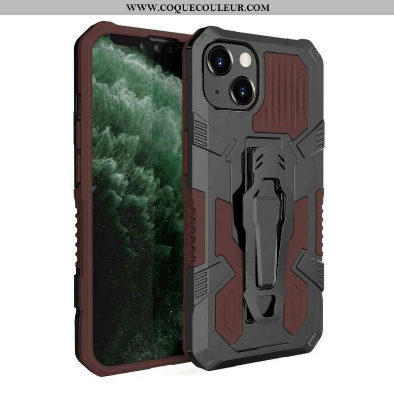 Coque iPhone 13 Pro Max Robot avec Pince Ceinture