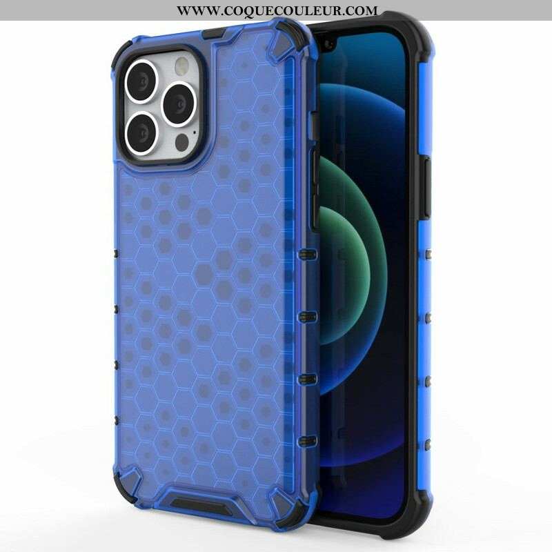 Coque iPhone 13 Pro Max Style Nid d'Abeille