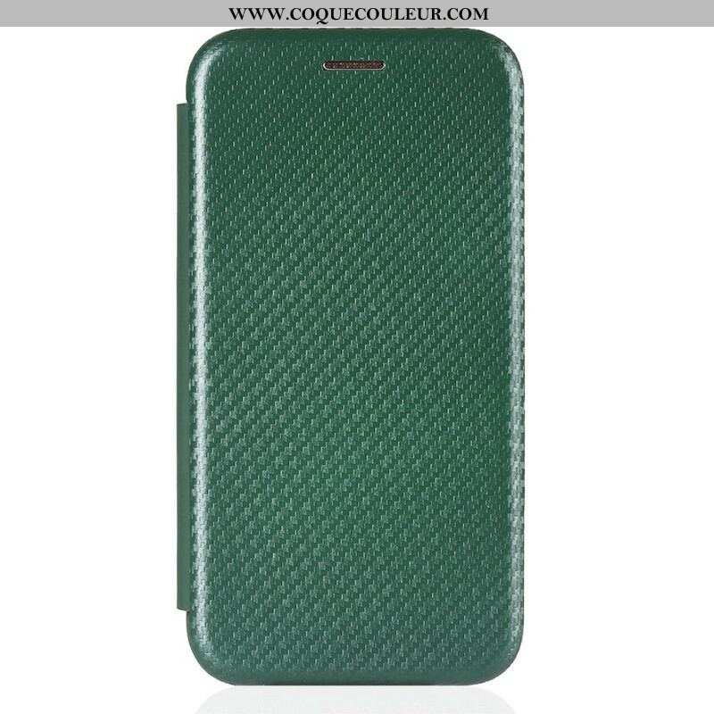 Flip Cover iPhone 13 Pro Fibre Carbone