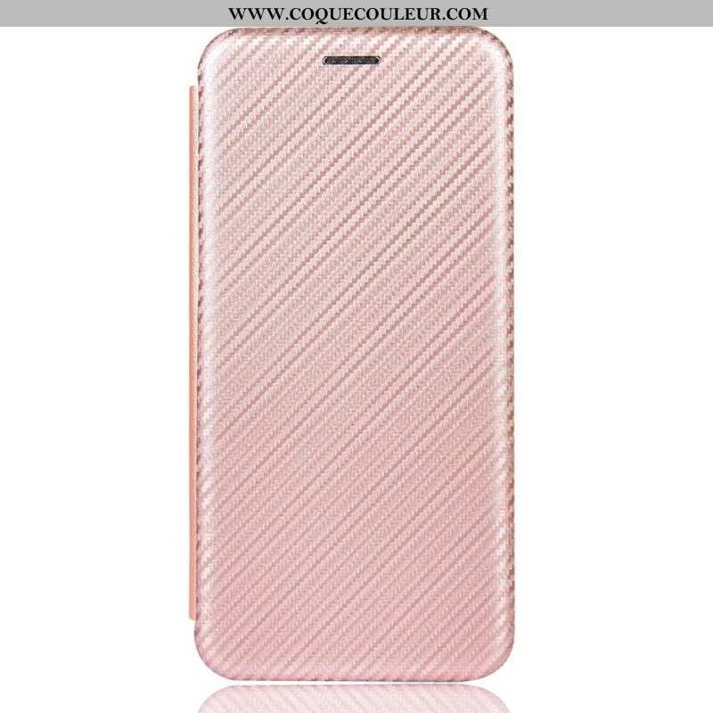 Flip Cover iPhone 13 Pro Fibre Carbone