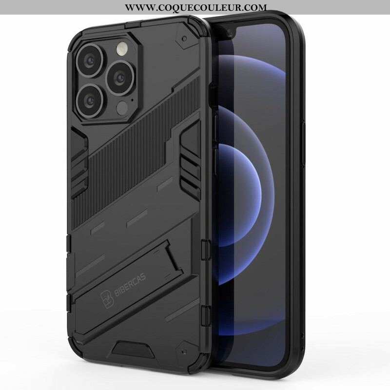 Coque iPhone 13 Pro Support Amovible Deux Positions Mains Libres