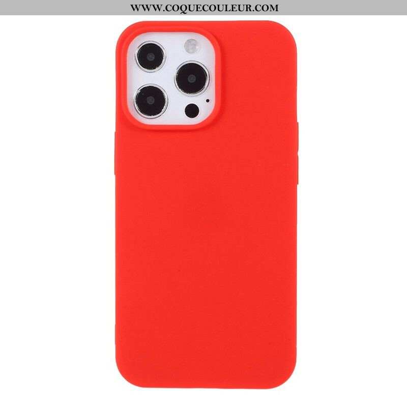 Coque iPhone 13 Pro Silicone Flexible Mat