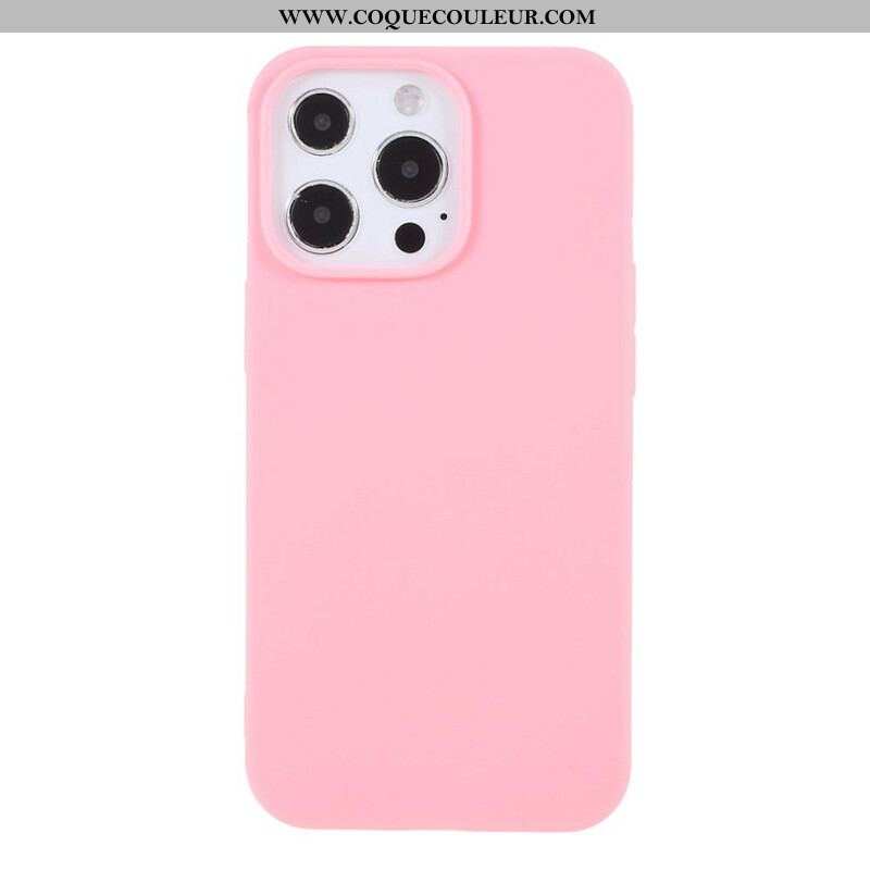 Coque iPhone 13 Pro Silicone Flexible Mat