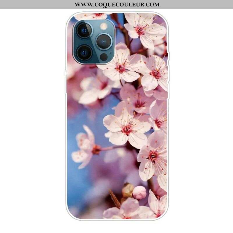 Coque iPhone 13 Pro Fleurs Réalistes