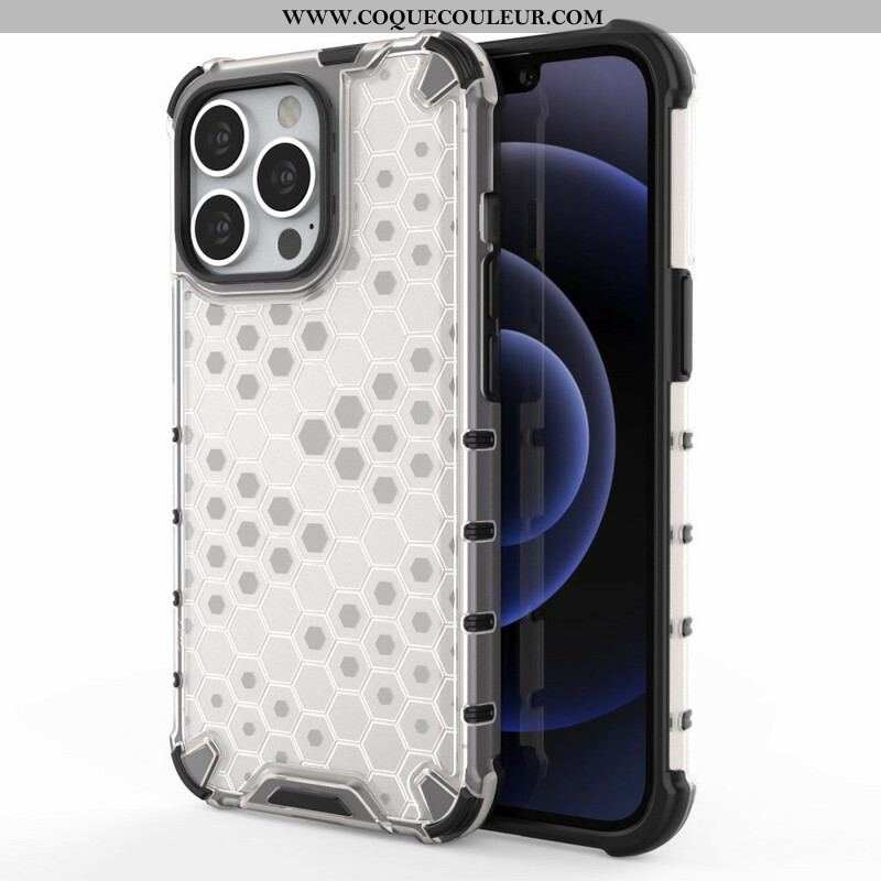 Coque iPhone 13 Pro Style Nid d'Abeille