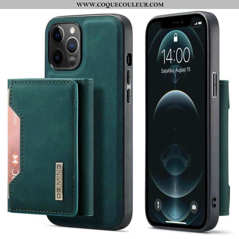 Coque iPhone 13 Pro Porte-Cartes Détachable DG.MING