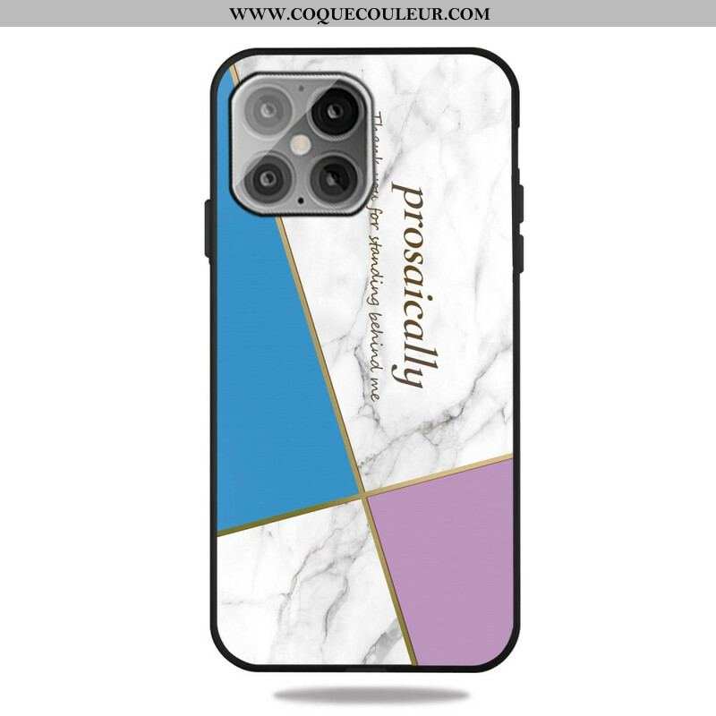 Coque iPhone 13 Pro Marbre Stylisé