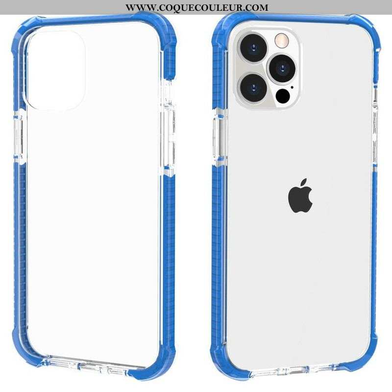 Coque iPhone 13 Pro Transparente Rebords Silicone