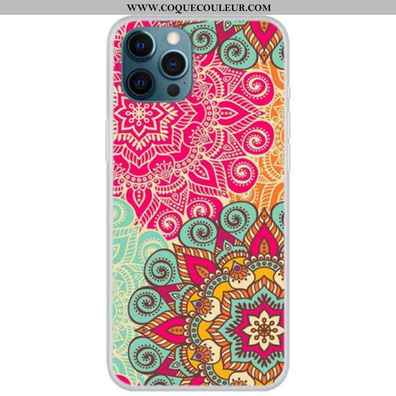 Coque iPhone 13 Pro Tendance Mandala