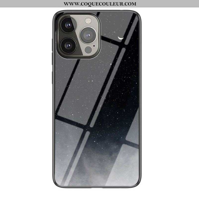 Coque iPhone 13 Pro Verre Trempé Starry Sky