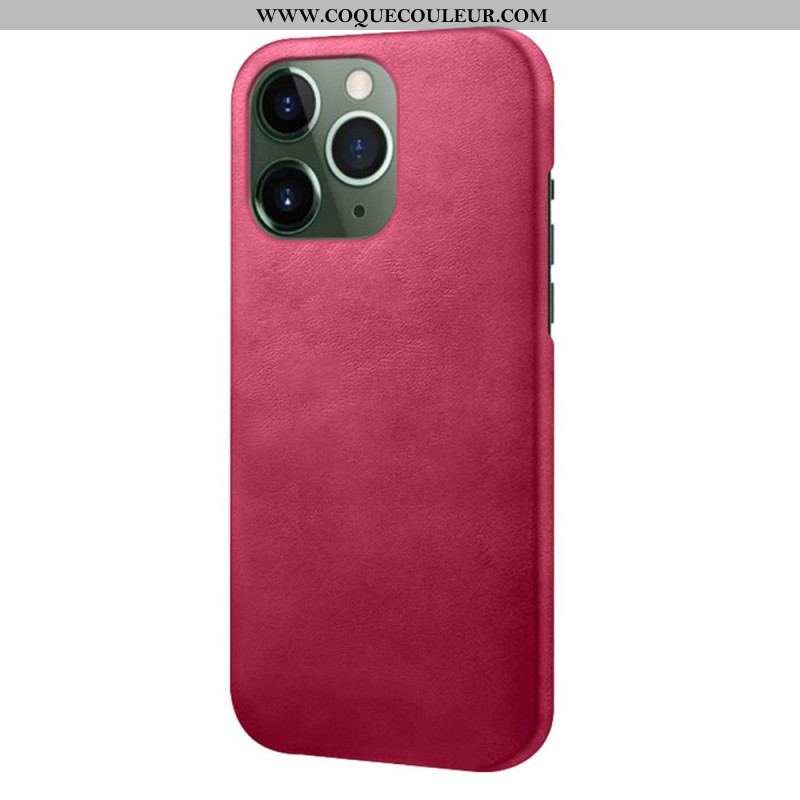 Coque iPhone 14 Pro Max Effet Cuir