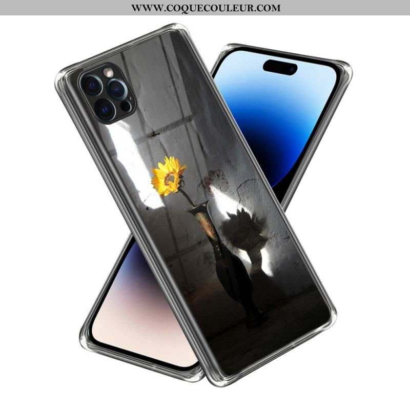 Coque iPhone 14 Pro Max Tournesols