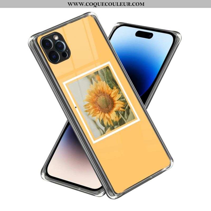 Coque iPhone 14 Pro Max Tournesols