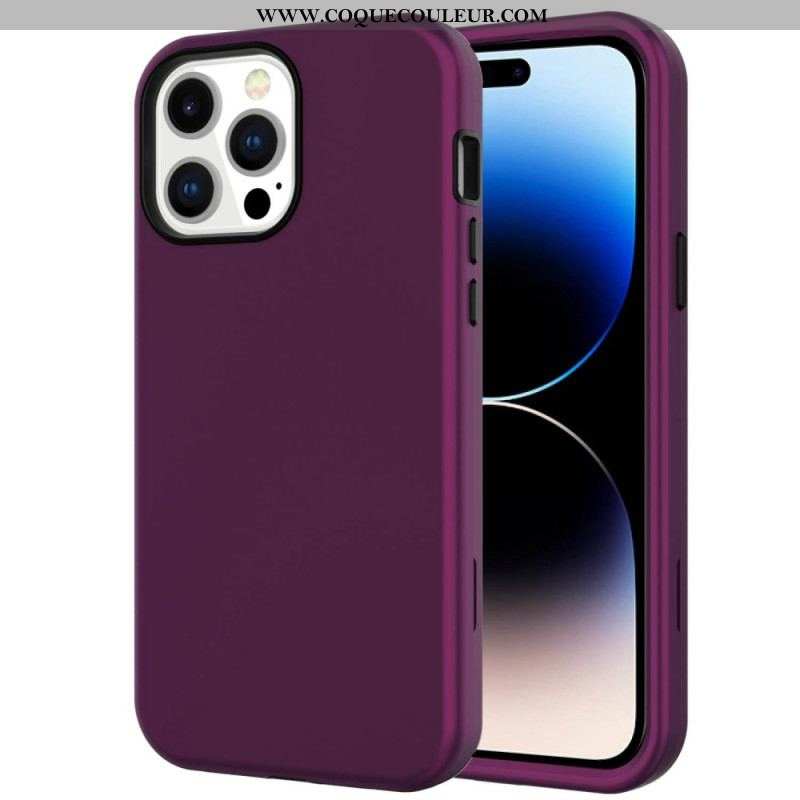 Coque iPhone 14 Pro Max Hybride Fini Mat