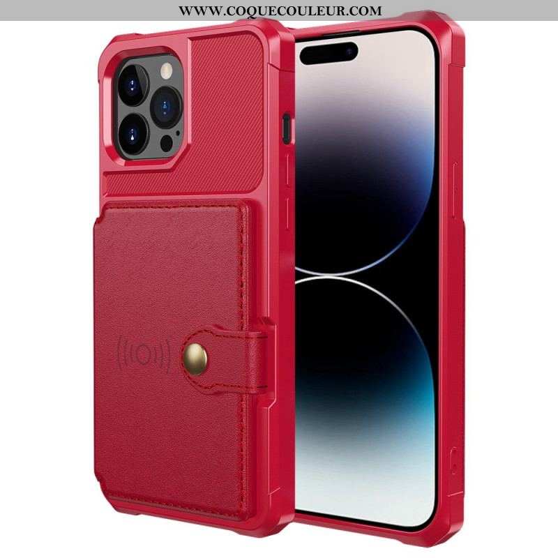 Coque iPhone 14 Pro Max Porte-Cartes Intégré