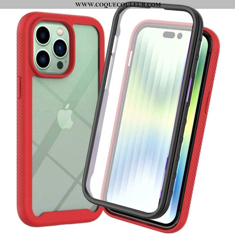 Coque iPhone 14 Pro Max Hybride avec Protecteur pour Écran