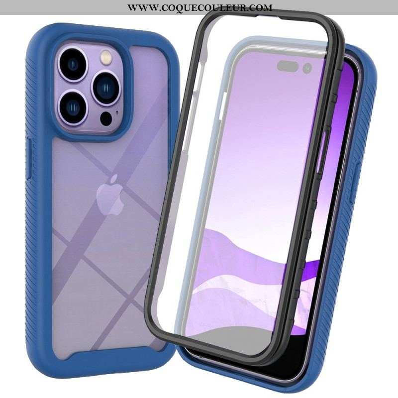 Coque iPhone 14 Pro Max Hybride avec Protecteur pour Écran