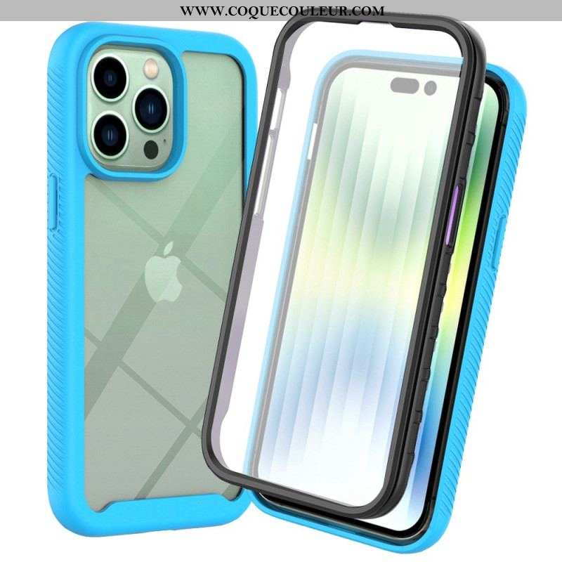 Coque iPhone 14 Pro Max Hybride avec Protecteur pour Écran