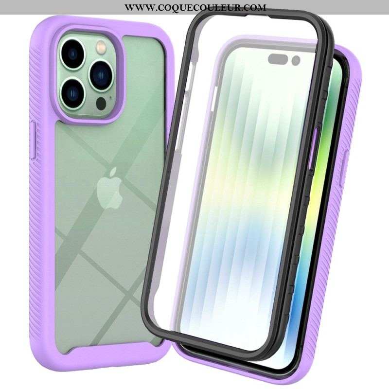 Coque iPhone 14 Pro Max Hybride avec Protecteur pour Écran