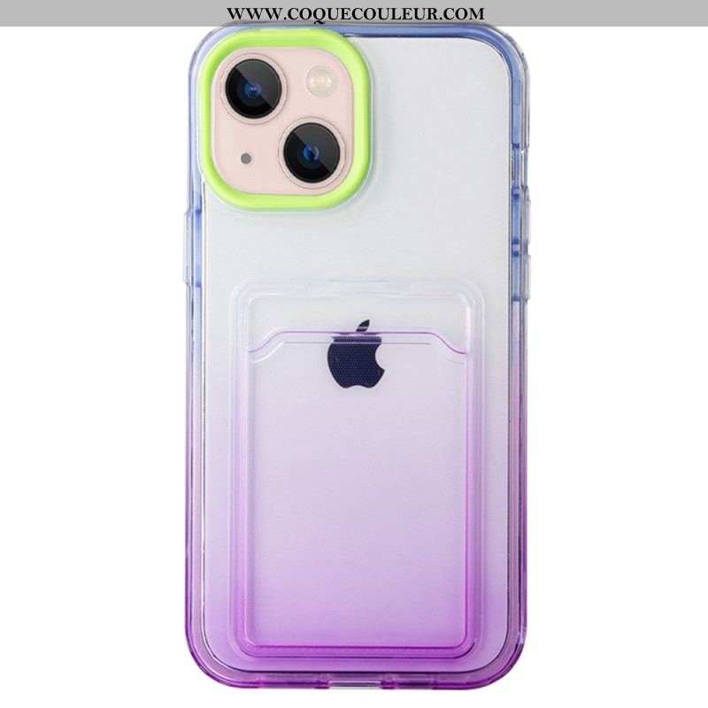 Coque iPhone 14 Pro Gradient Porte-Carte