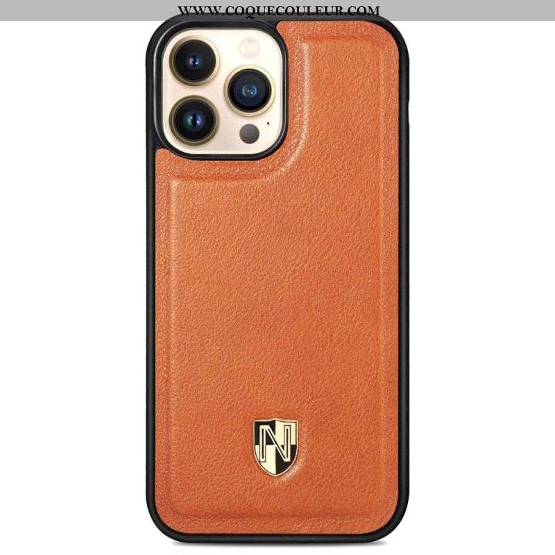 Coque iPhone 14 Pro Véritable Cuir CASENEO