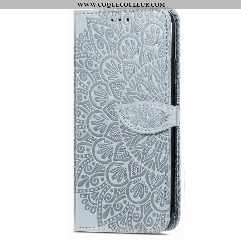 Housse iPhone 14 Pro Feuilles Tribales