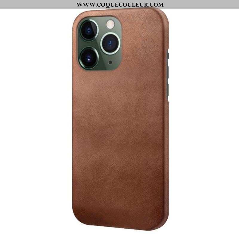 Coque iPhone 14 Pro Effet Cuir