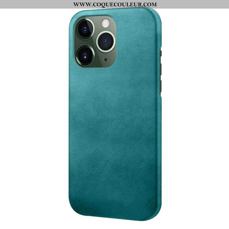 Coque iPhone 14 Pro Effet Cuir