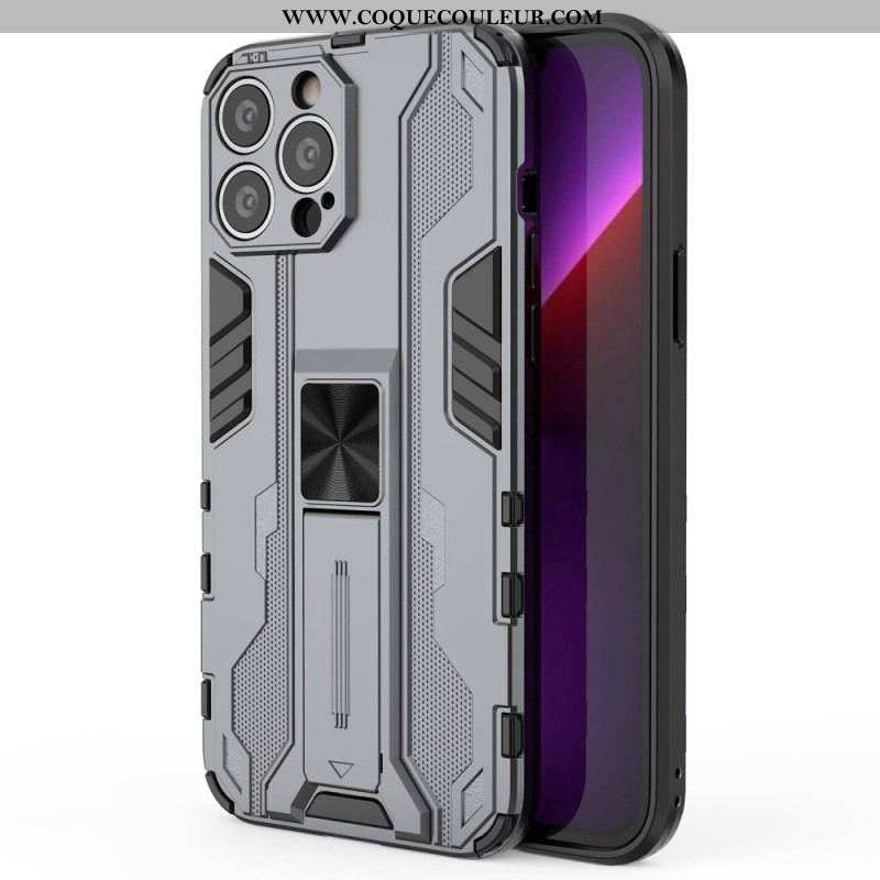 Coque iPhone 14 Pro Support Amovible Vertical et Horizontal