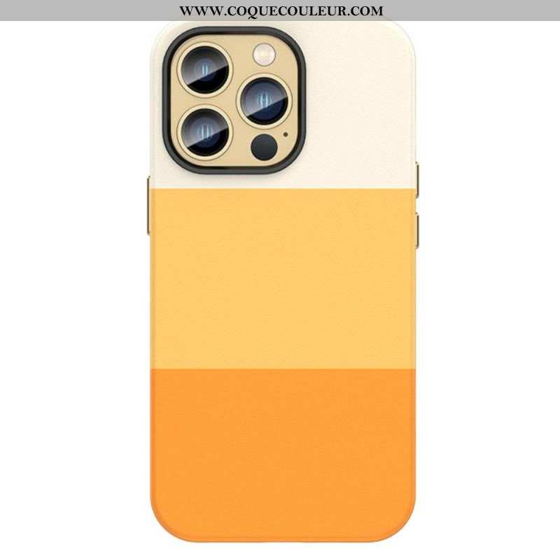 Coque iPhone 14 Pro Bandes Colorées