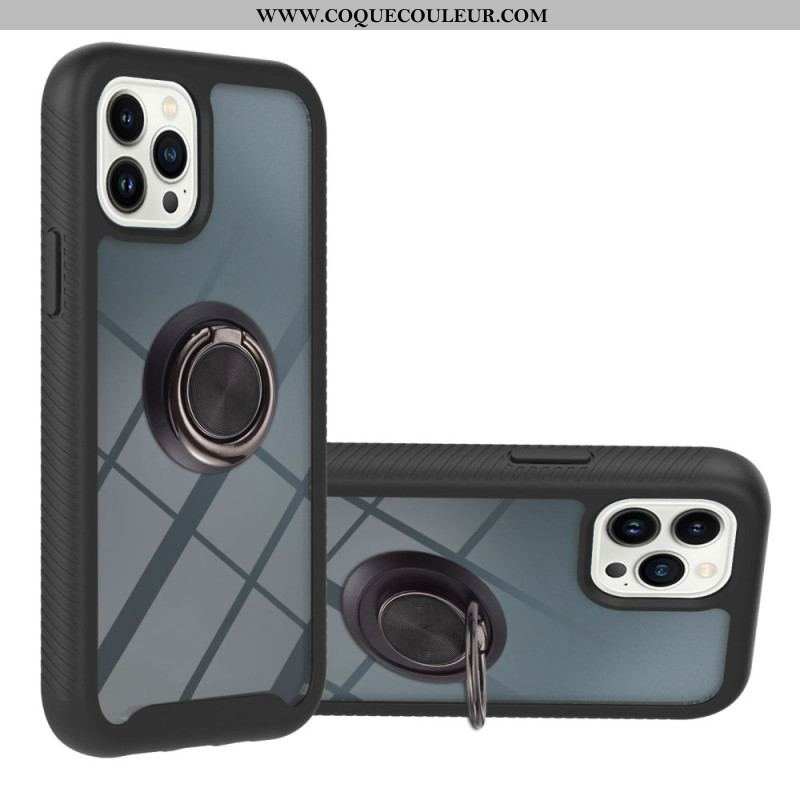 Coque iPhone 14 Pro Hybride Anneau-Support