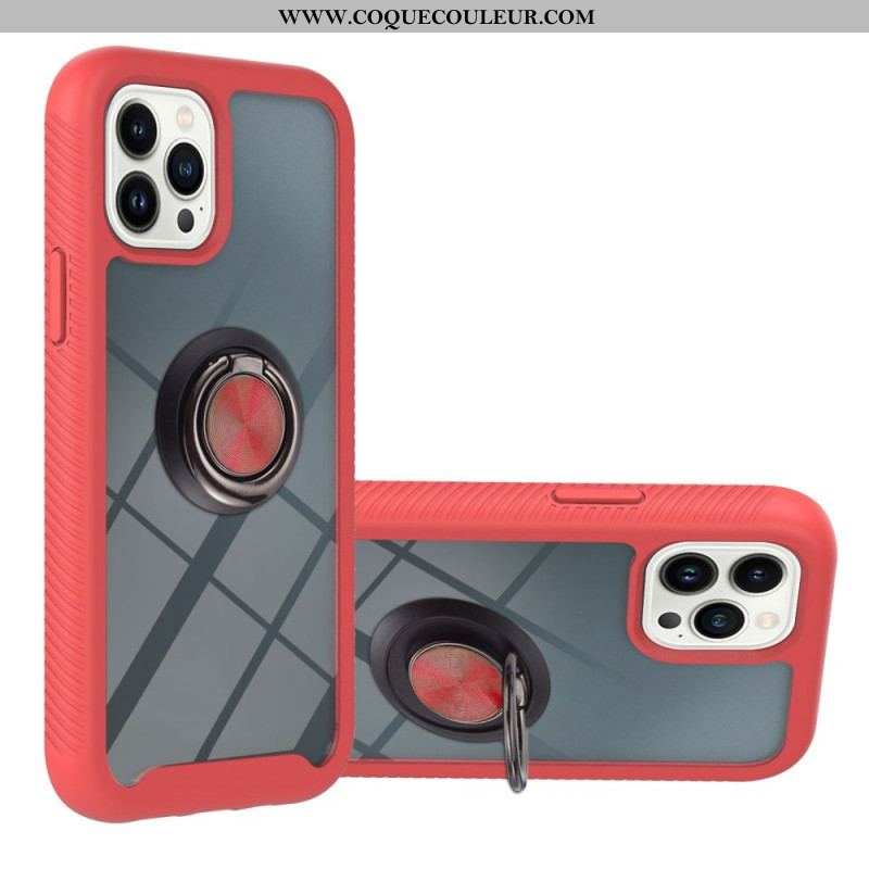 Coque iPhone 14 Pro Hybride Anneau-Support