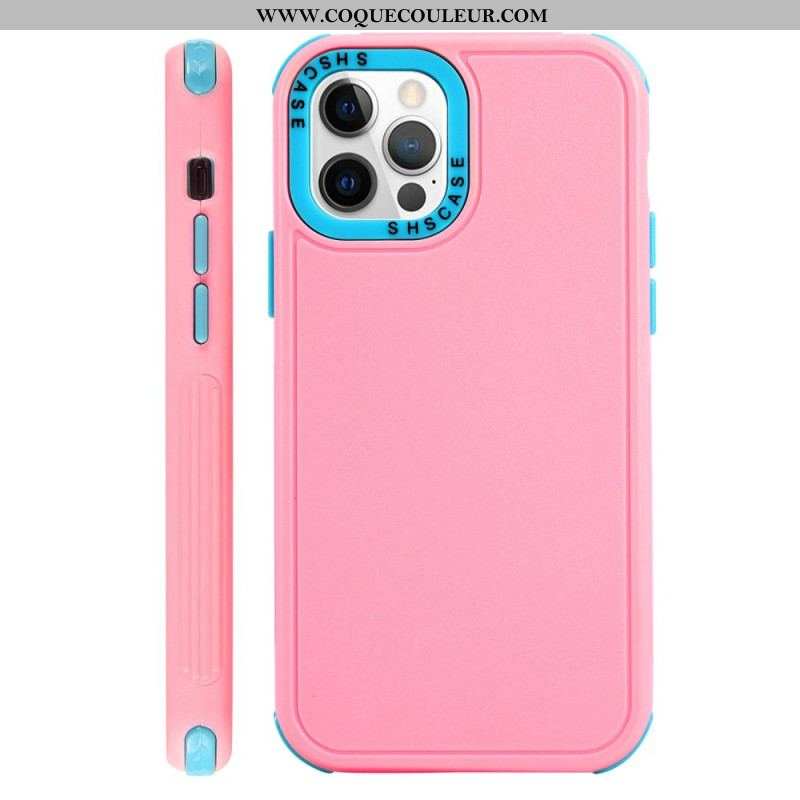 Coque iPhone 14 Pro Bicolore Coins Renforcés