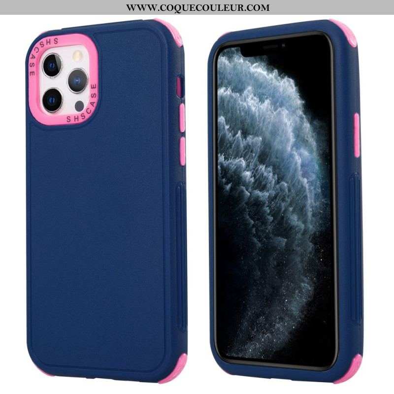 Coque iPhone 14 Pro Bicolore Coins Renforcés