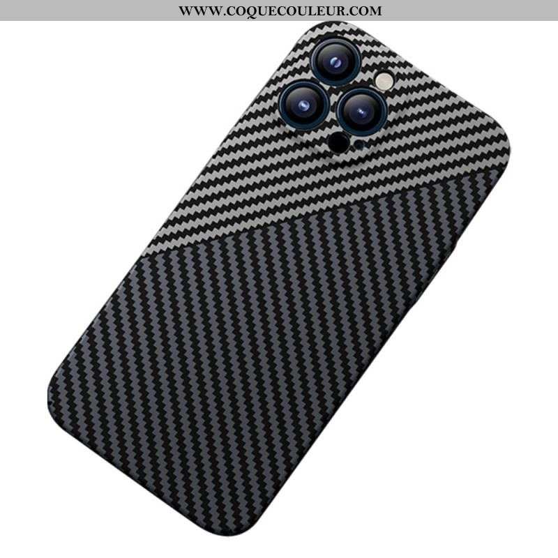 Coque iPhone 14 Pro Fibre Carbone Design