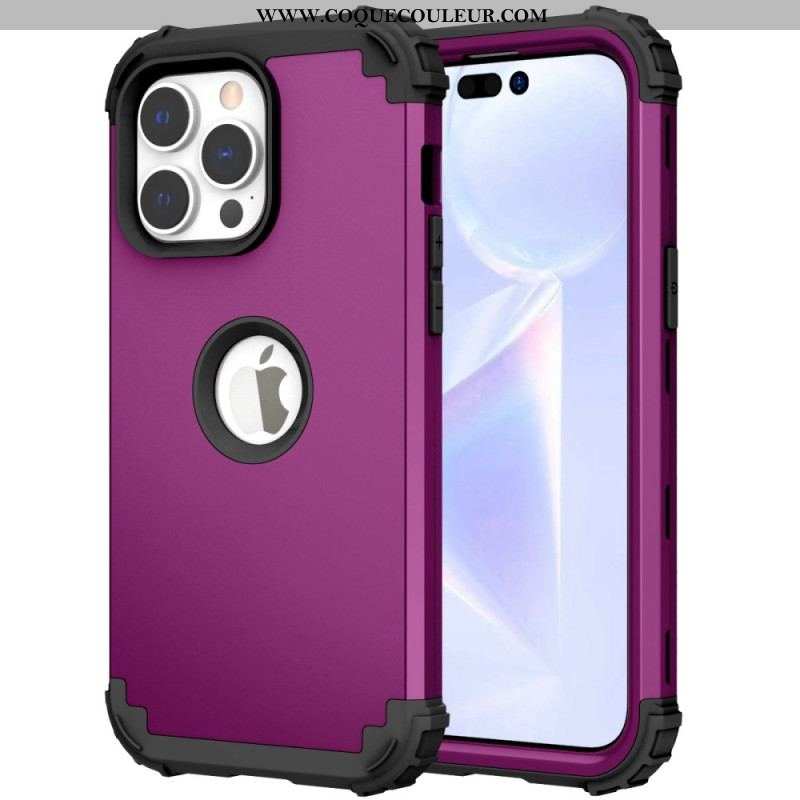 Coque iPhone 14 Pro Effet Métallique