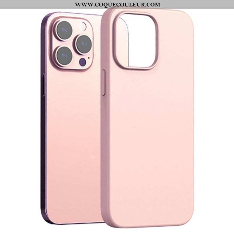 Coque iPhone 14 Pro Silicone Luxe