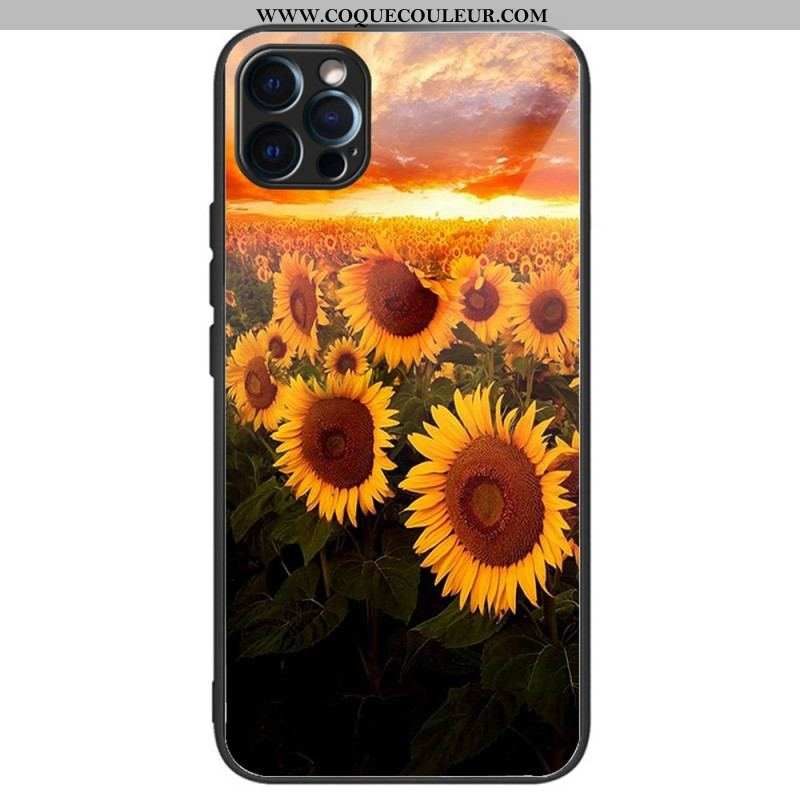 Coque iPhone 14 Pro Tournesols Intenses