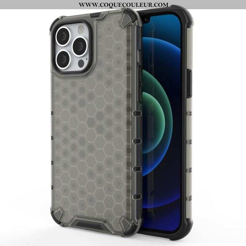 Coque iPhone 14 Pro Style Nid d'Abeille