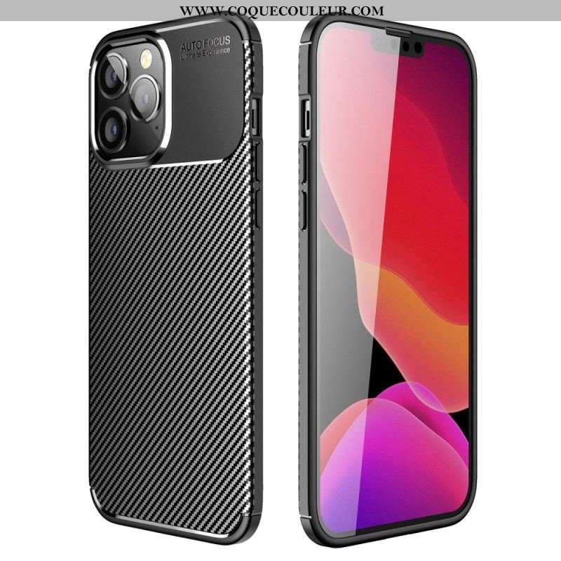 Coque iPhone 14 Pro Fibre Carbone Flexible