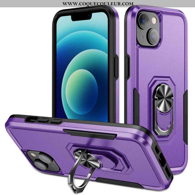 Coque iPhone 14 Anneau-Support Classique