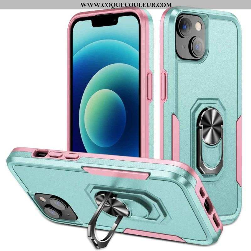 Coque iPhone 14 Anneau-Support Classique