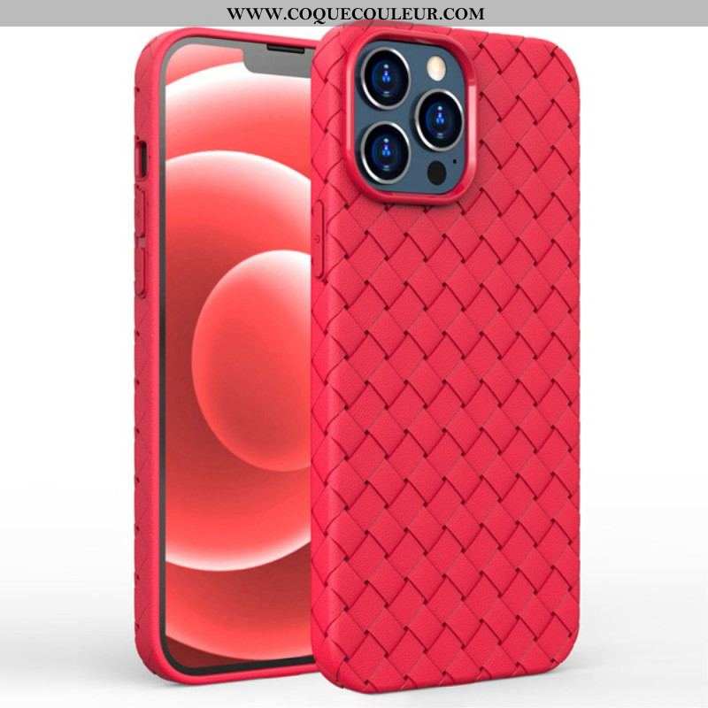 Coque iPhone 14 Tissée