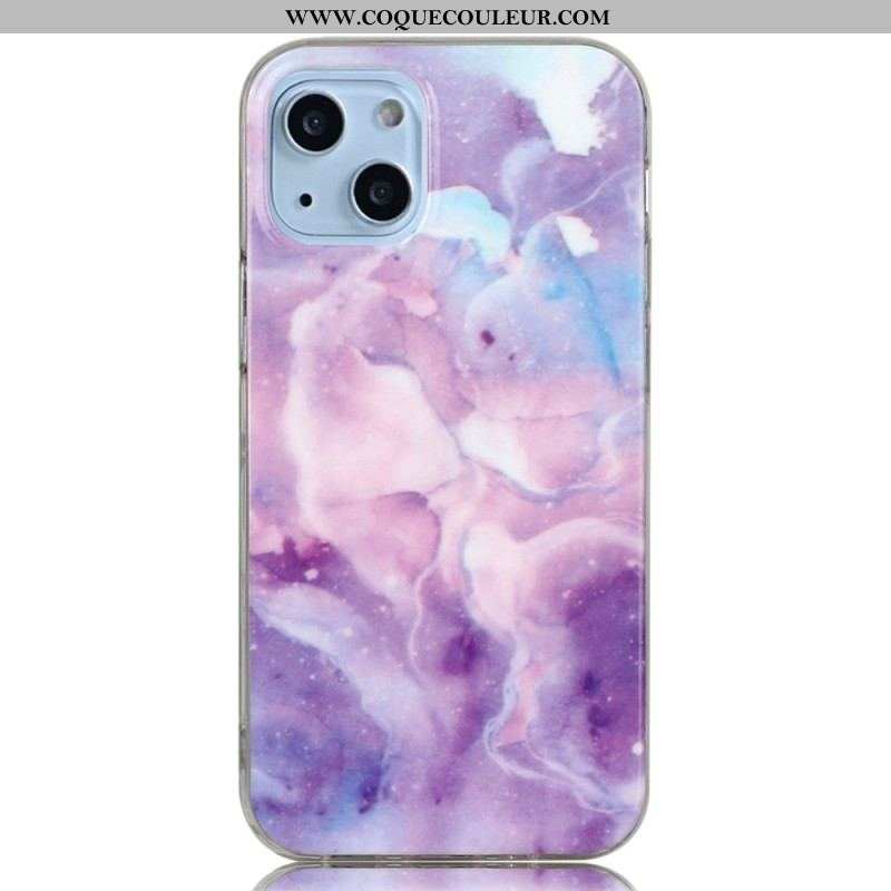 Coque iPhone 14 Déclinaison Marbre