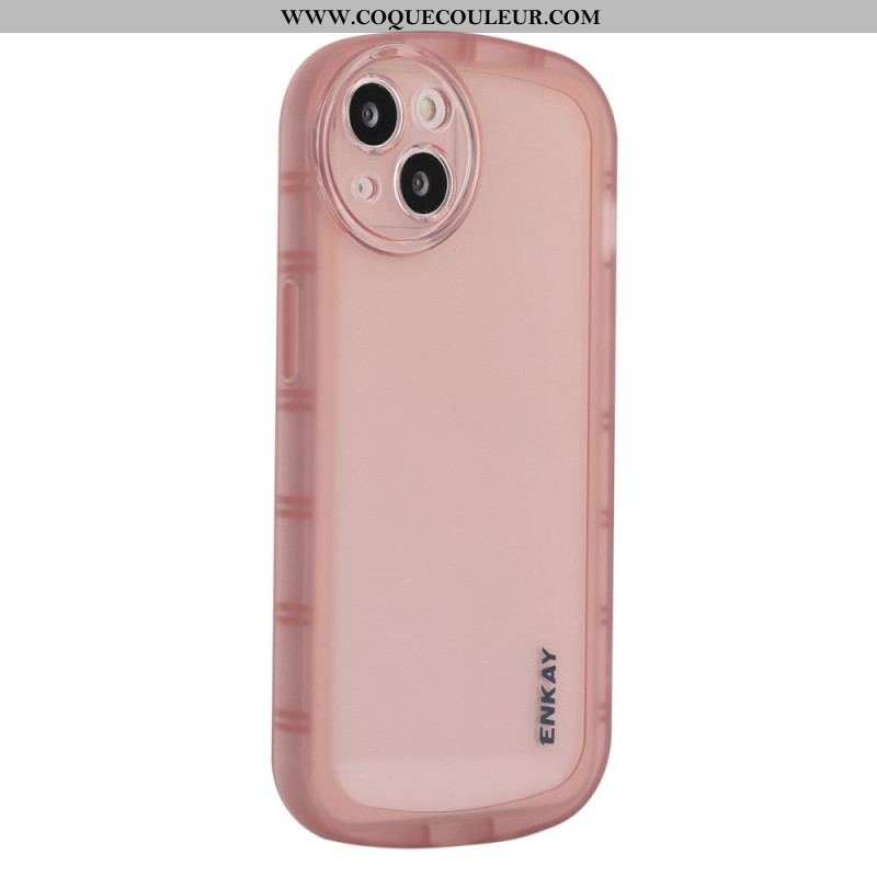 Coque iPhone 14 Silicone Mat Enkay