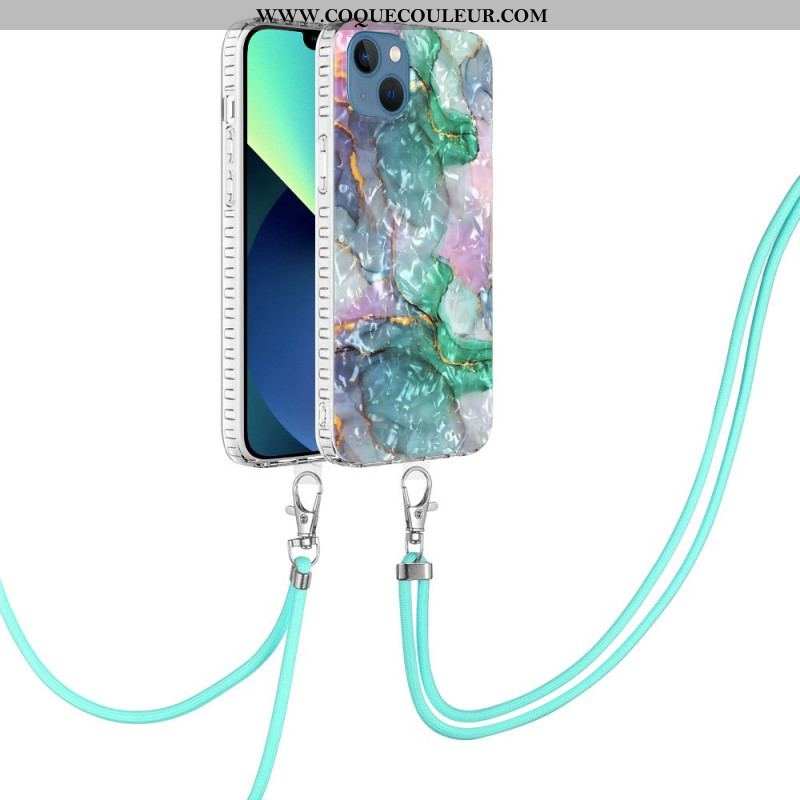 Coque iPhone 14 à Cordon Stylée