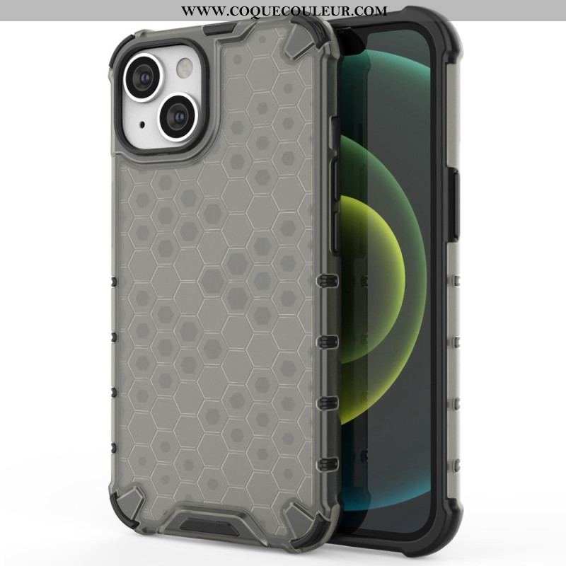 Coque iPhone 14 Style Nid d'Abeille