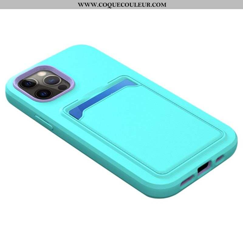 Coque iPhone 14 Bicolore Porte Carte